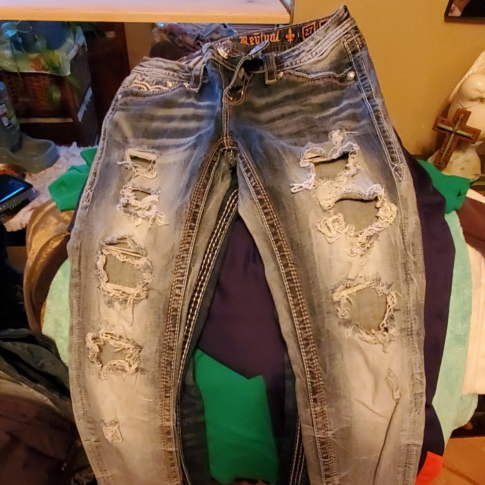 Rock revival jeans